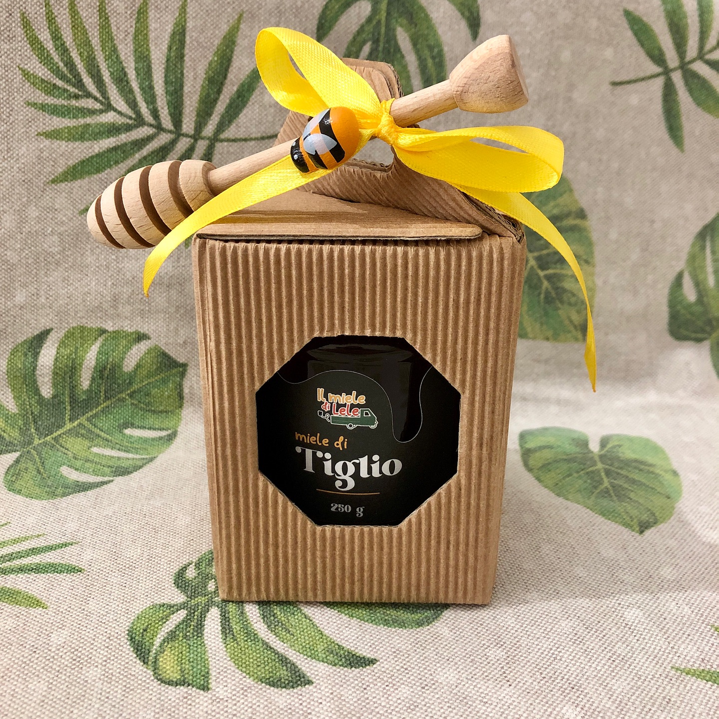 Confezione regalo con miele di Tiglio